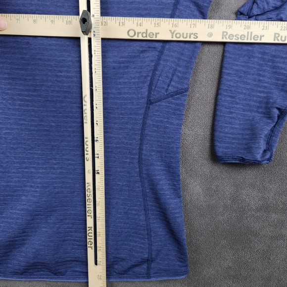 Rab Ascender Light‎ Hoody Womens US 6 Blue Full Zip Lightweight Fleece Jacket - Picture 7 of 9